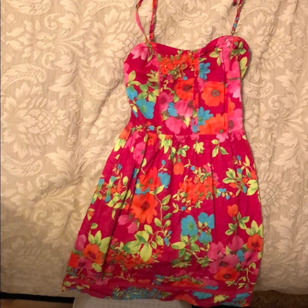 Pink Floral Aeropostale Dress